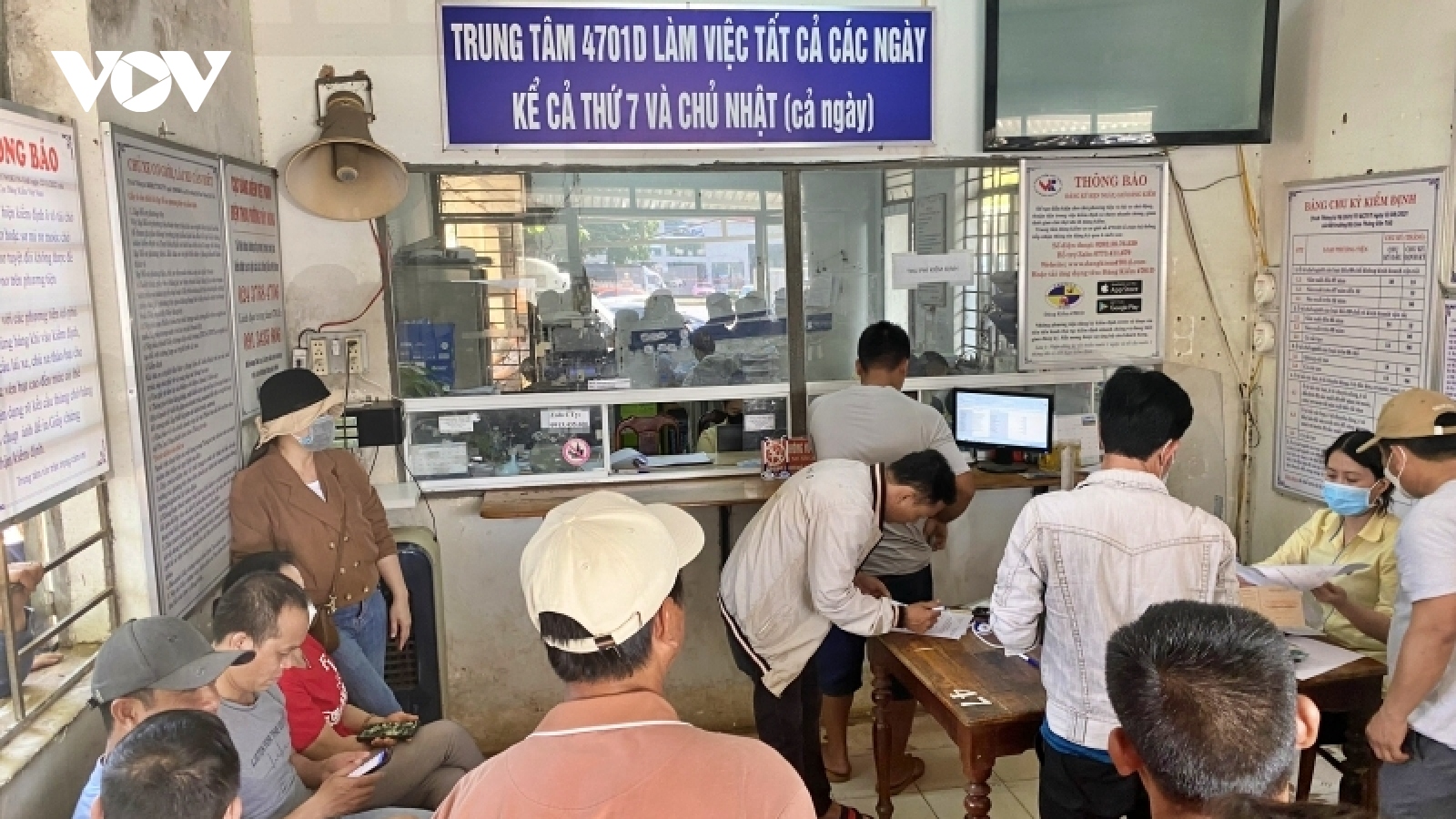 Nhiều Trung tâm đăng kiểm ở Đắk Lắk quá tải 50% công suất