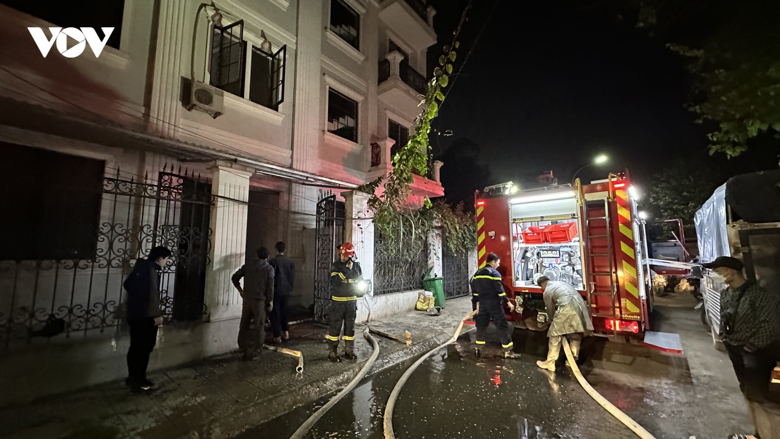 5 người thoát nạn trong vụ cháy ở nhà trọ
