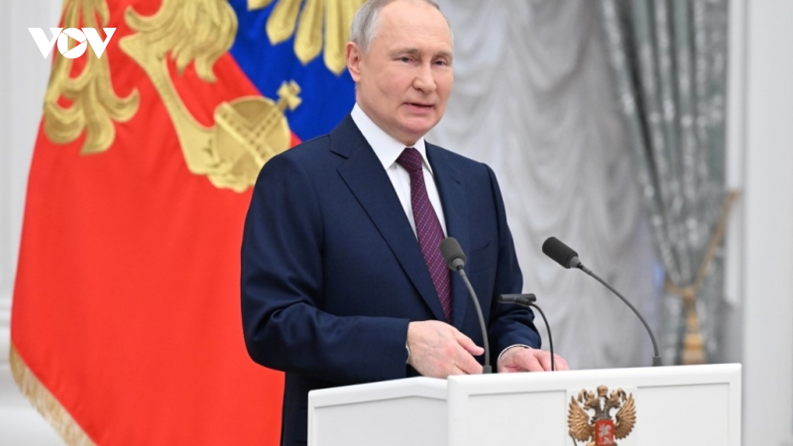 Tổng thống Putin: Người dân Nga sẵn sàng bảo vệ tương lai của đất nước