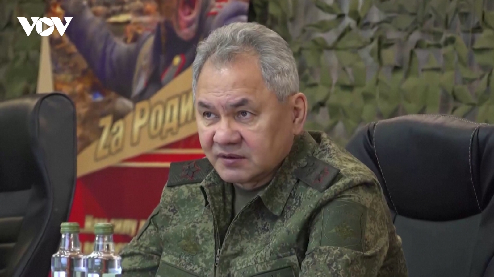 Bộ trưởng Quốc phòng Shoigu bất ngờ thăm binh sỹ Nga ở Ukraine