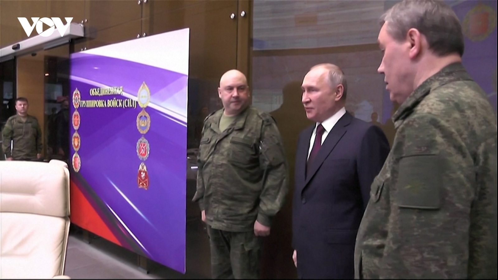 Tổng thống Nga Putin thăm sở chỉ huy chiến dịch quân sự đặc biệt