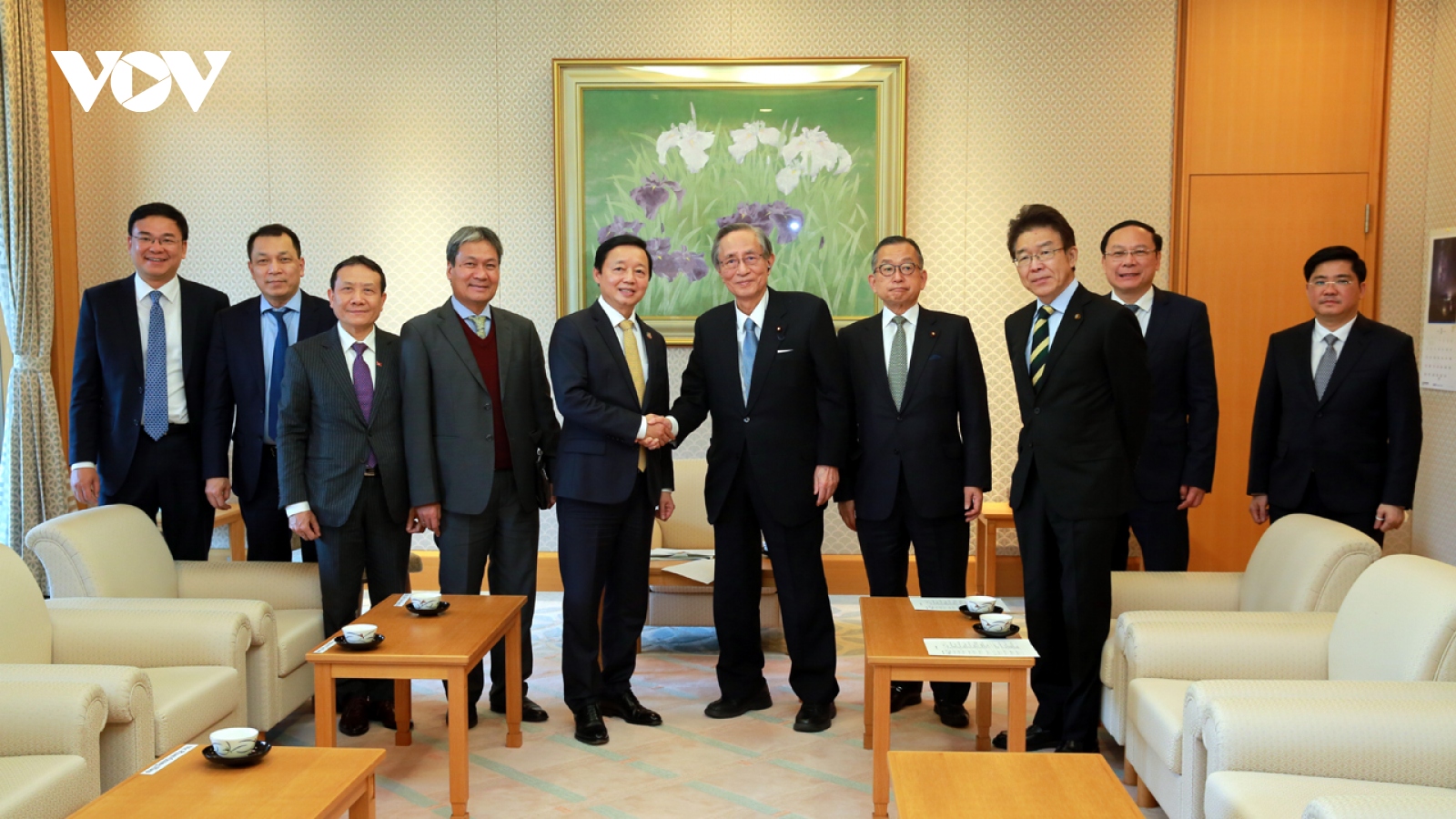 Phó Thủ tướng Trần Hồng Hà tiếp xúc với hàng loạt lãnh đạo Nhật Bản