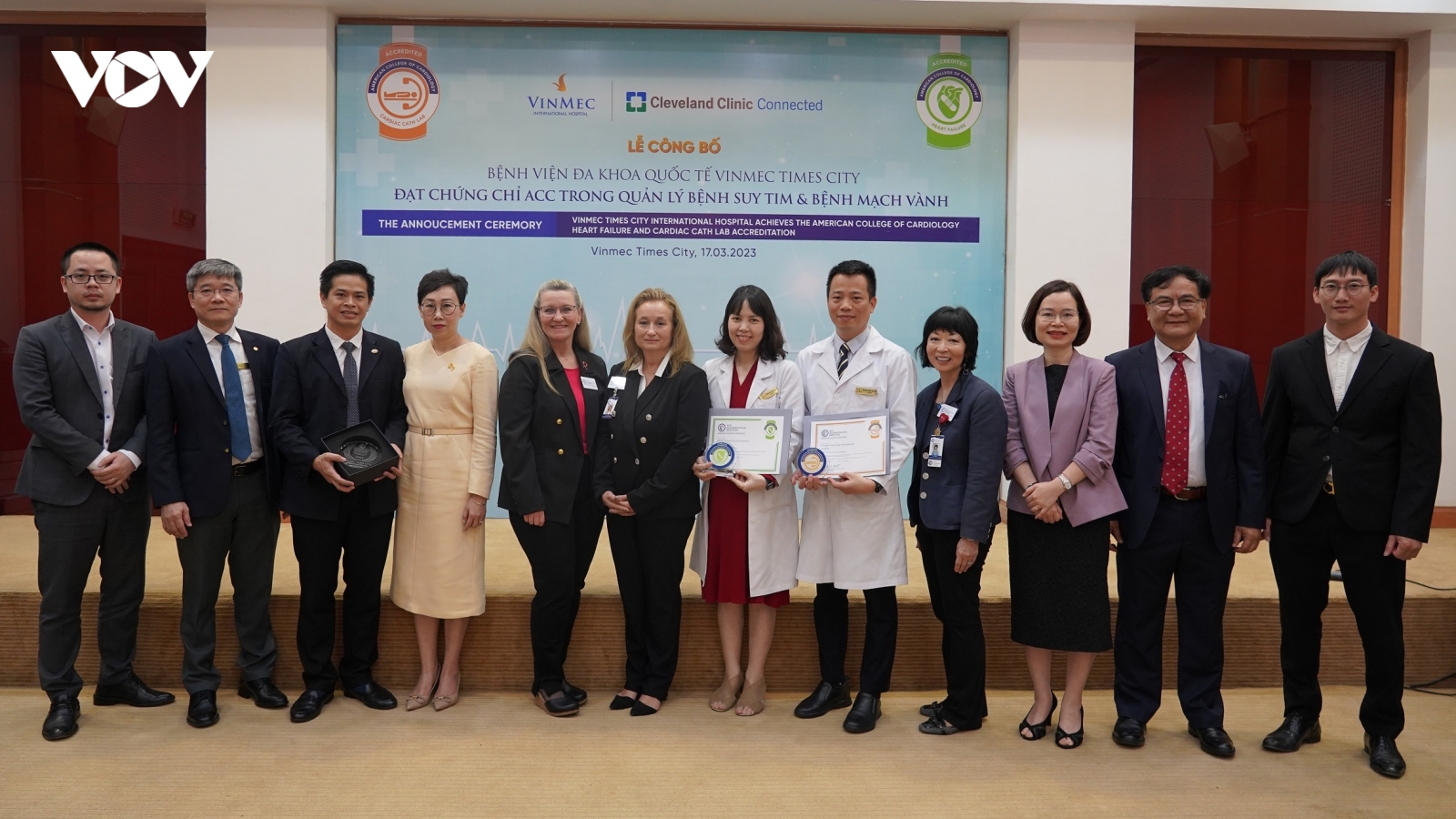 Vinmec được ACC công nhận là trung tâm xuất sắc về tim mạch đầu tiên tại châu Á