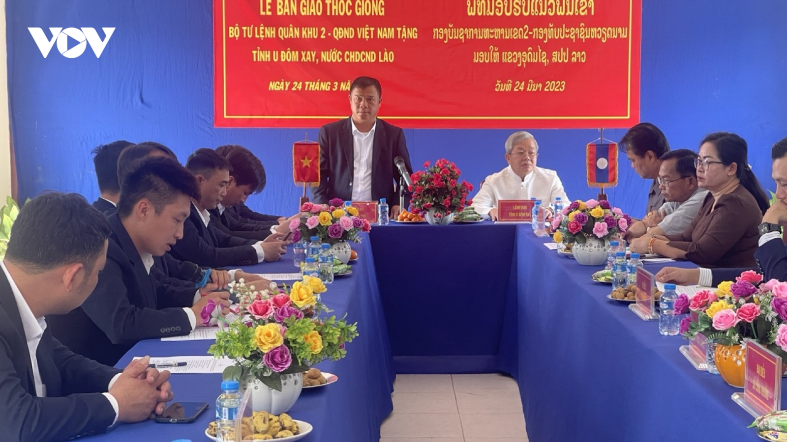 Việt Nam giúp Lào phát triển nông nghiệp bền vững