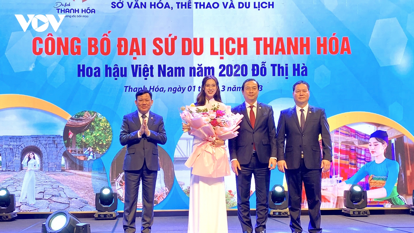 Hoa hậu Đỗ Thị Hà trở thành Đại sứ Du lịch Thanh Hóa