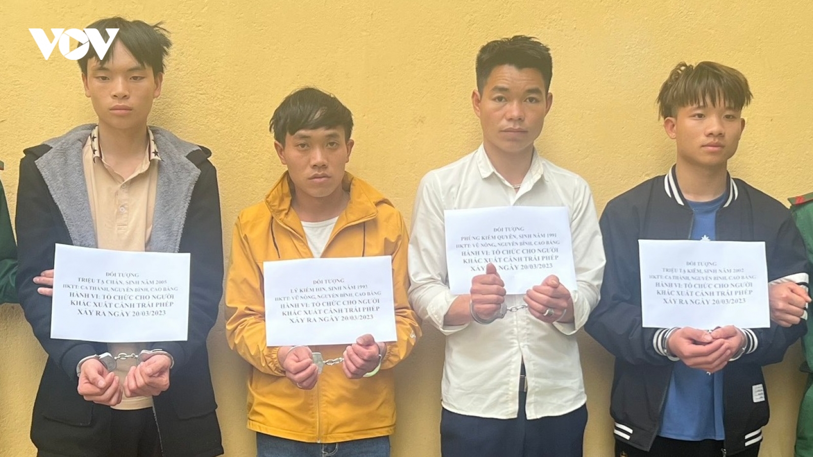 Khởi tố vụ án tổ chức cho người khác xuất cảnh trái phép tại Cao Bằng