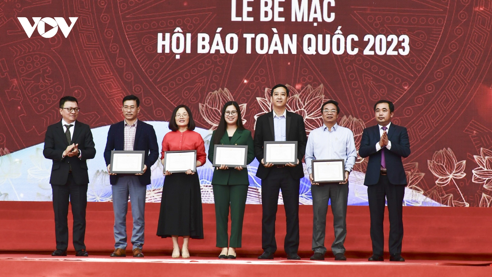 Toàn cảnh lễ bế mạc Hội báo toàn quốc 2023