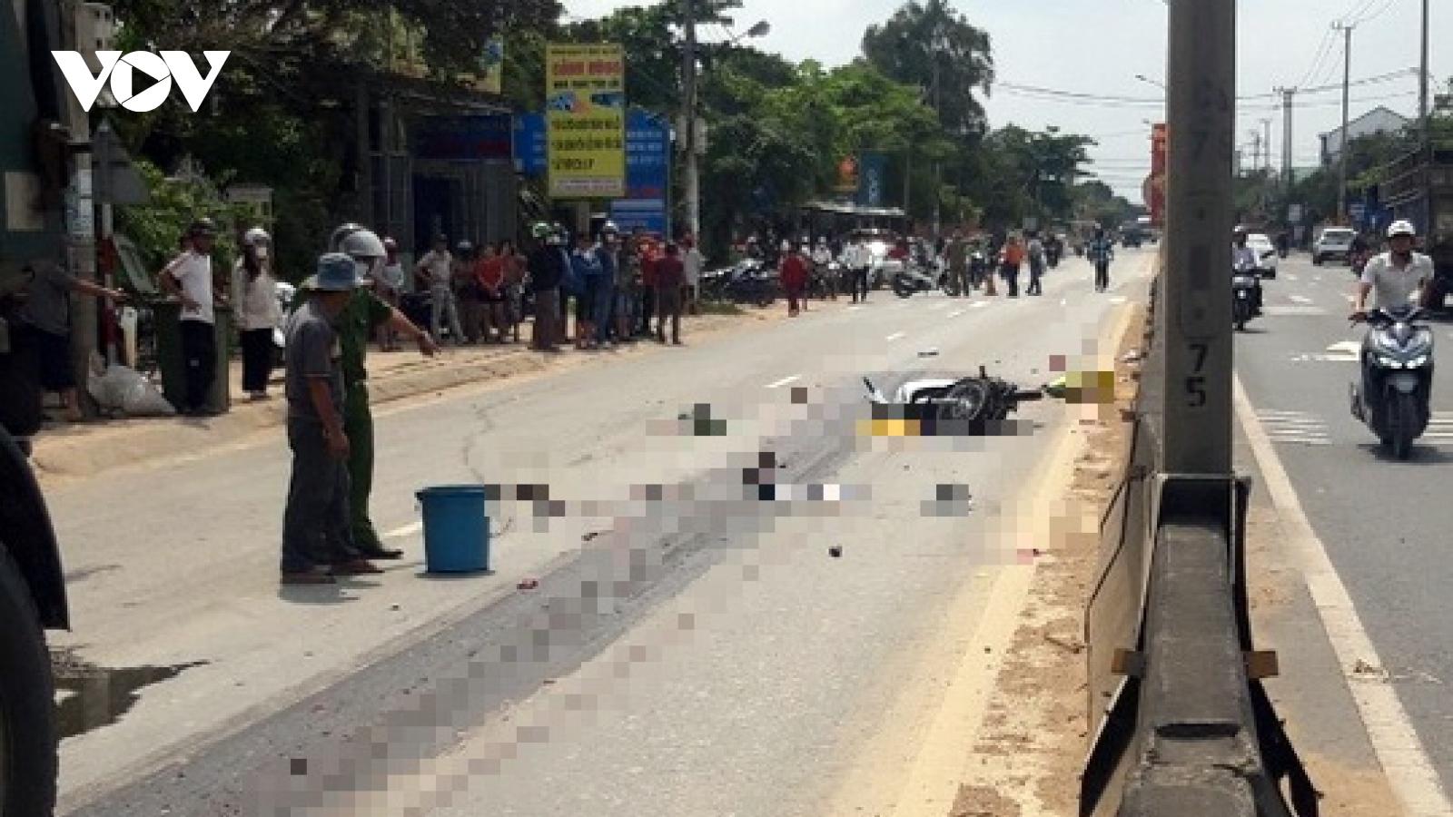 Tai nạn giao thông ở Quảng Nam khiến 1 người chết, 1 người bị thương