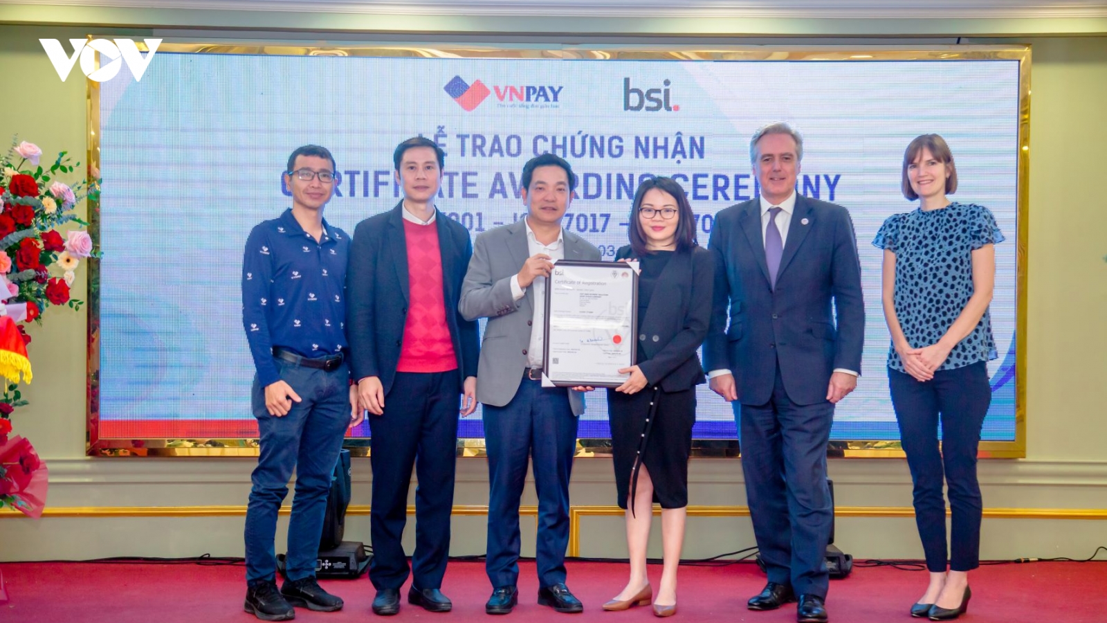 VNPAY liên tiếp nhận các chứng chỉ ISO 27000 đạt chuẩn quốc tế từ Viện Tiêu chuẩn Anh