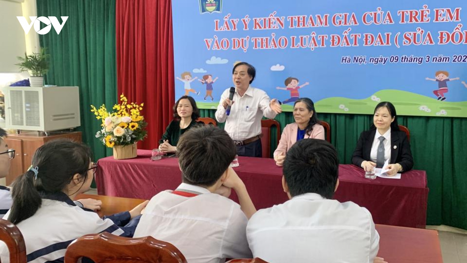 Hội Bảo vệ quyền trẻ em lý giải việc lấy ý kiến học sinh về Luật đất đai (sửa đổi)