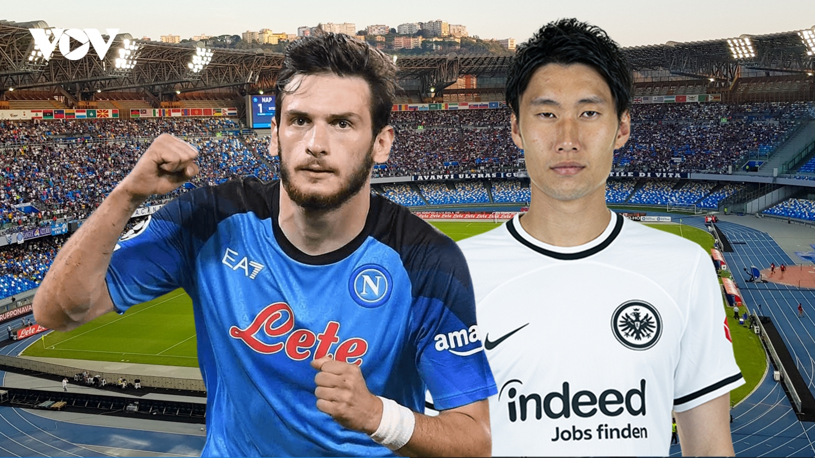 Dự đoán tỷ số, đội hình xuất phát trận Napoli - Frankfurt