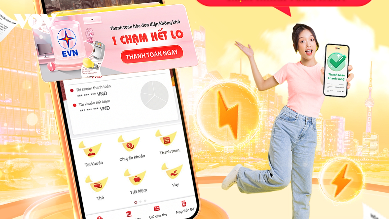 Tính năng “1 chạm” gây bất ngờ cho khách hàng, HDBank tiếp tục dẫn dắt số hóa