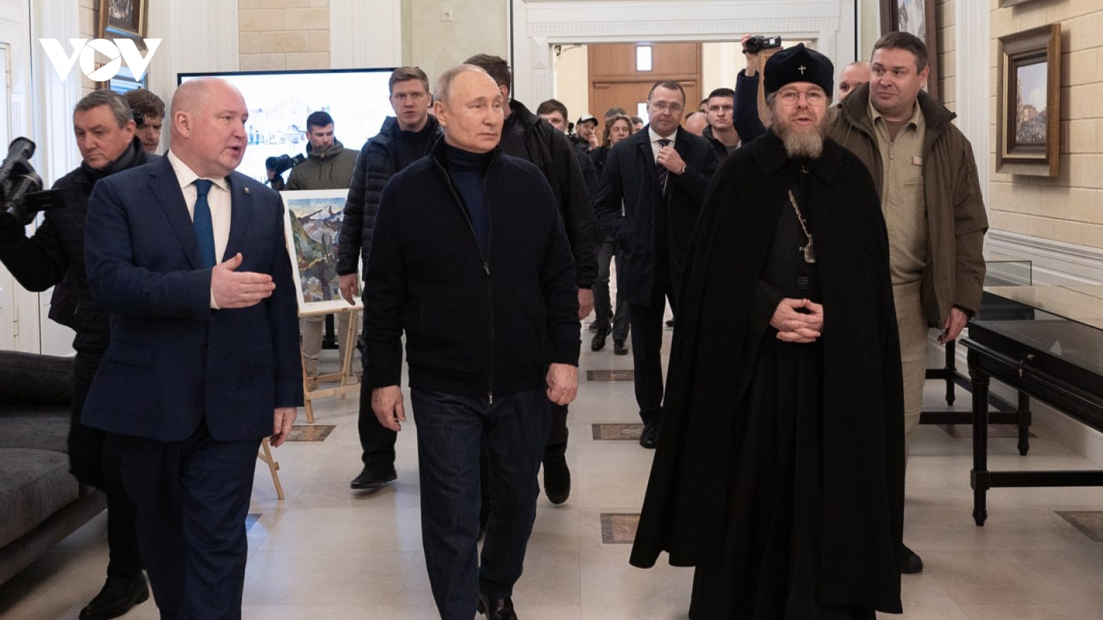 Tổng thống Putin bất ngờ thăm Crimea