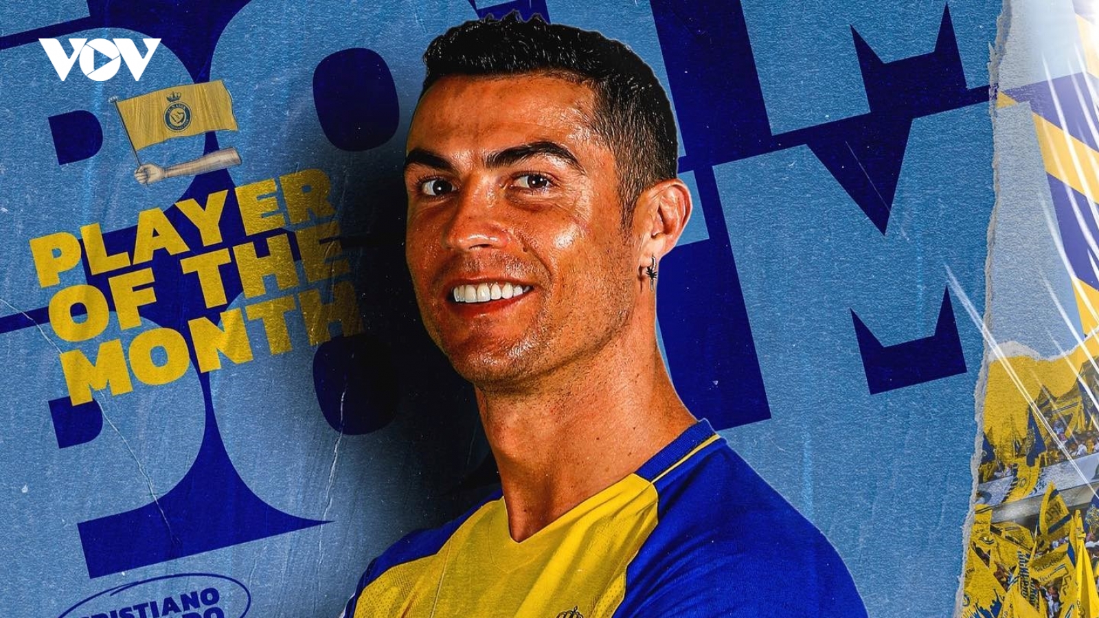 Ronaldo nhận giải thưởng đầu tiên ở Saudi Arabia