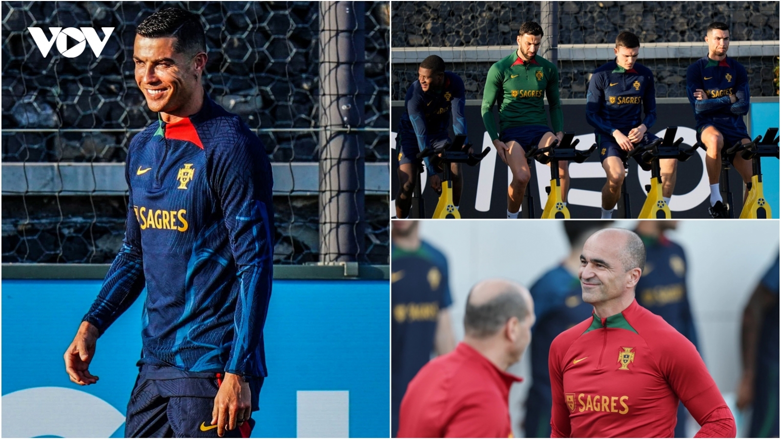 Cristiano Ronaldo hào hứng làm việc với thầy mới ở ĐT Bồ Đào Nha