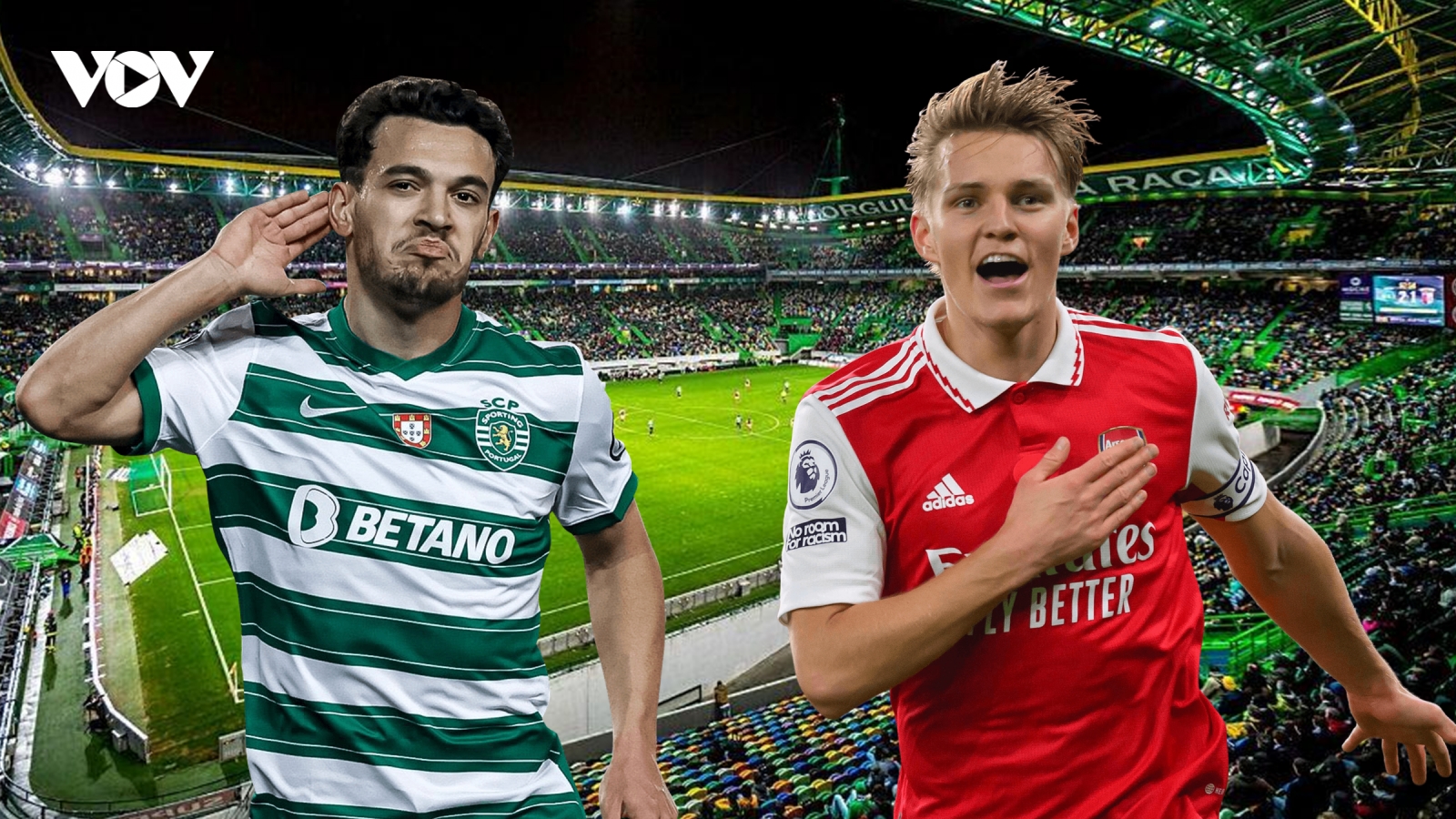 Dự đoán tỷ số, đội hình xuất phát trận Sporting - Arsenal