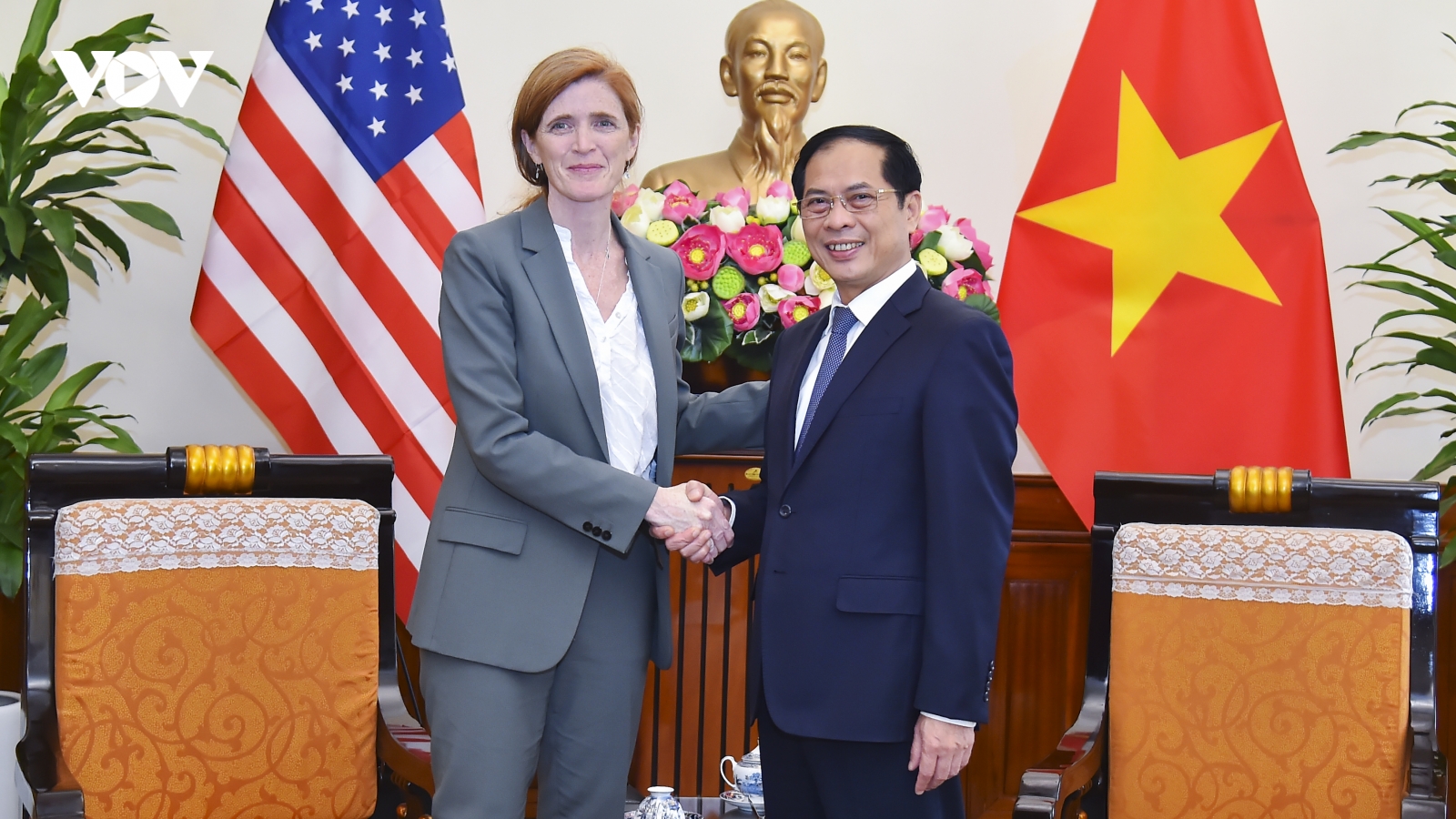 Bộ trưởng Bùi Thanh Sơn tiếp Tổng Giám đốc Cơ quan Phát triển quốc tế Hoa Kỳ