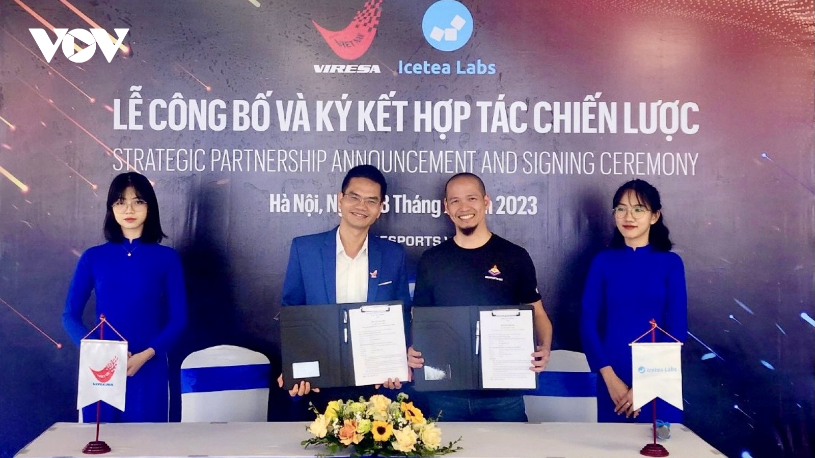 VIRESA ký thỏa thuận hợp tác xây dựng cổng thông tin Thể thao điện tử SEA Games 32