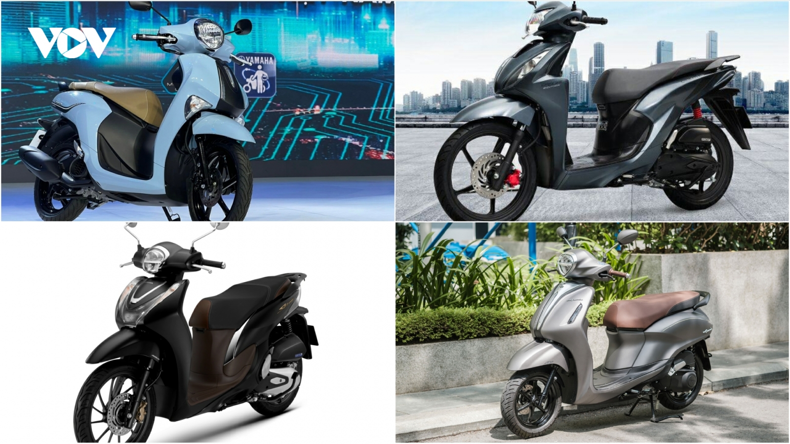Những mẫu xe tay ga được nhiều chị em lựa chọn hiện nay