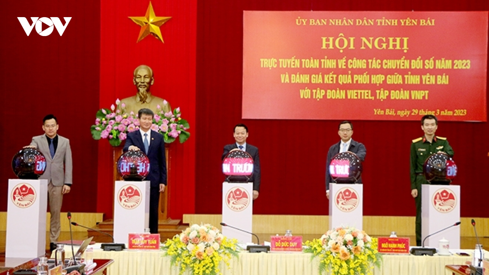 Yên Bái khai trương hệ thống Hội nghị giao ban điện tử đa phương tiện