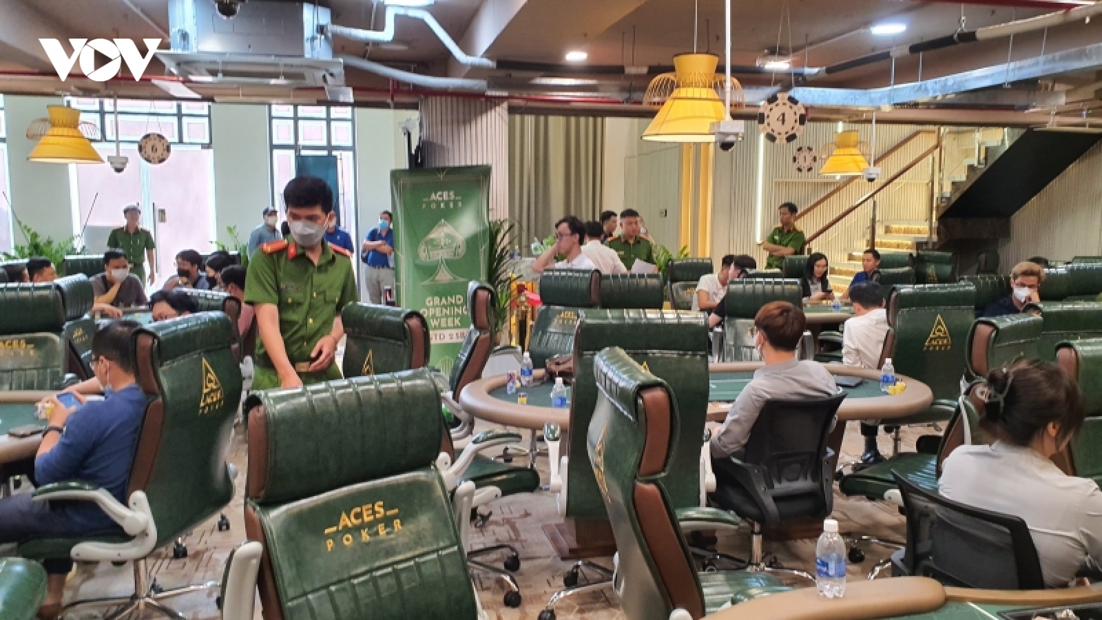 TP.HCM phát hiện, xác minh hành vi đánh bạc tại cơ sở Poker Aces không phép