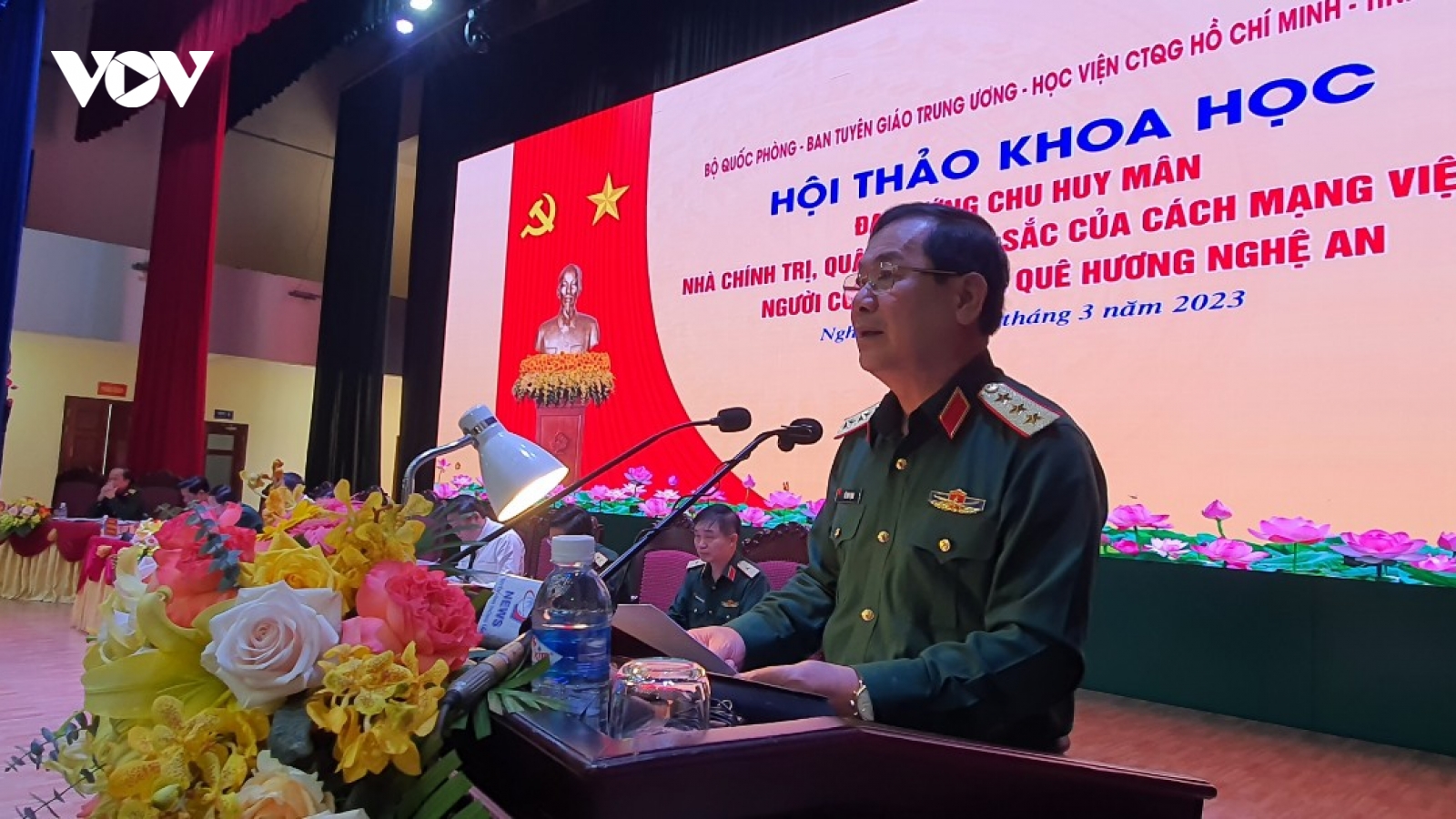 Hội thảo khoa học: “Đại tướng Chu Huy Mân - nhà chính trị, quân sự xuất sắc"