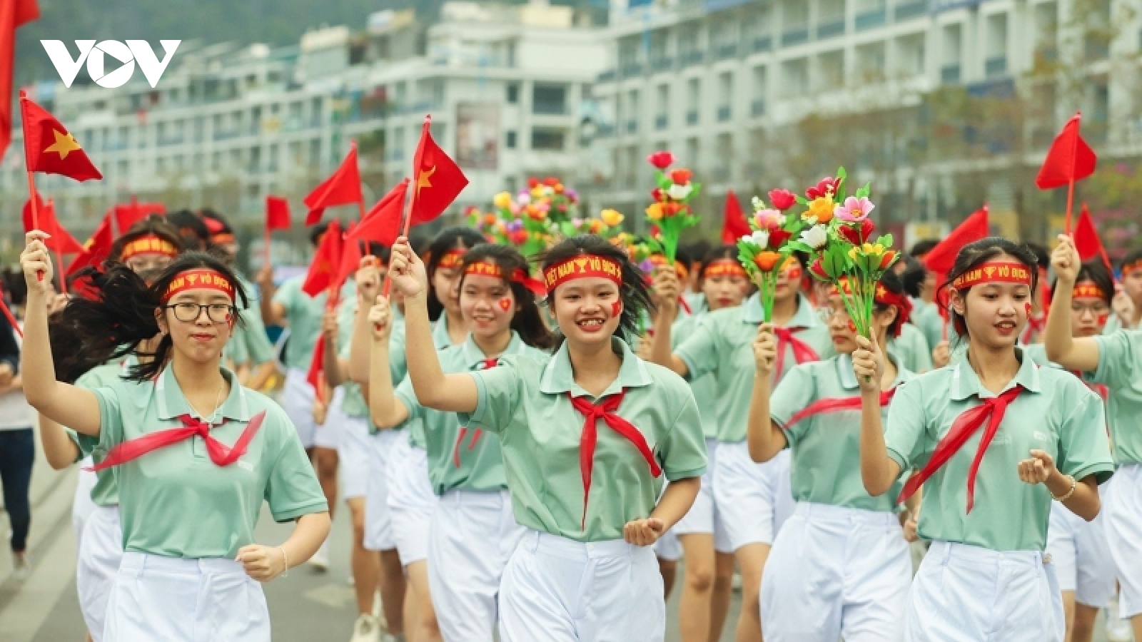Sôi động Ngày chạy Olympic vì sức khỏe toàn dân tại Hải Phòng và Quảng Ninh