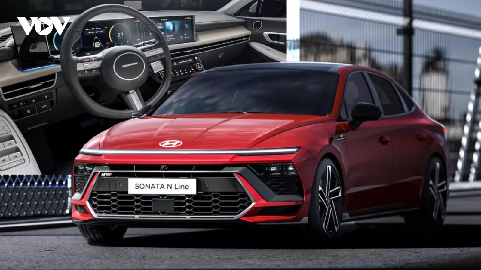 Hyundai Sonata 2024 lộ diện với thiết kế táo bạo