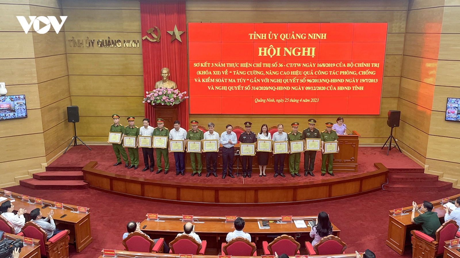 30% số xã, phường ở Quảng Ninh không có tệ nạn ma tuý
