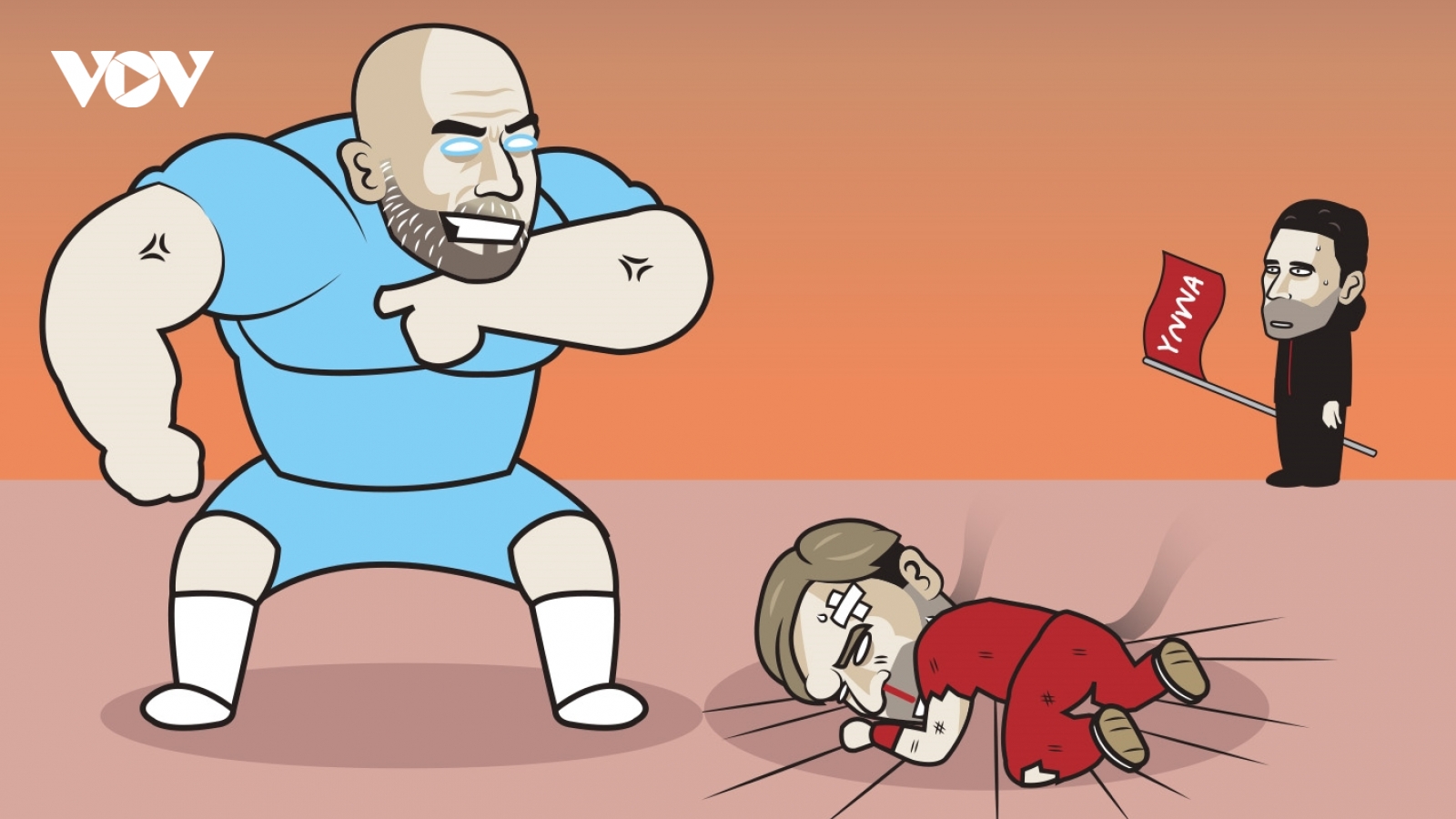 Biếm hoạ 24h: Liverpool phụ lòng mong đợi của Arsenal