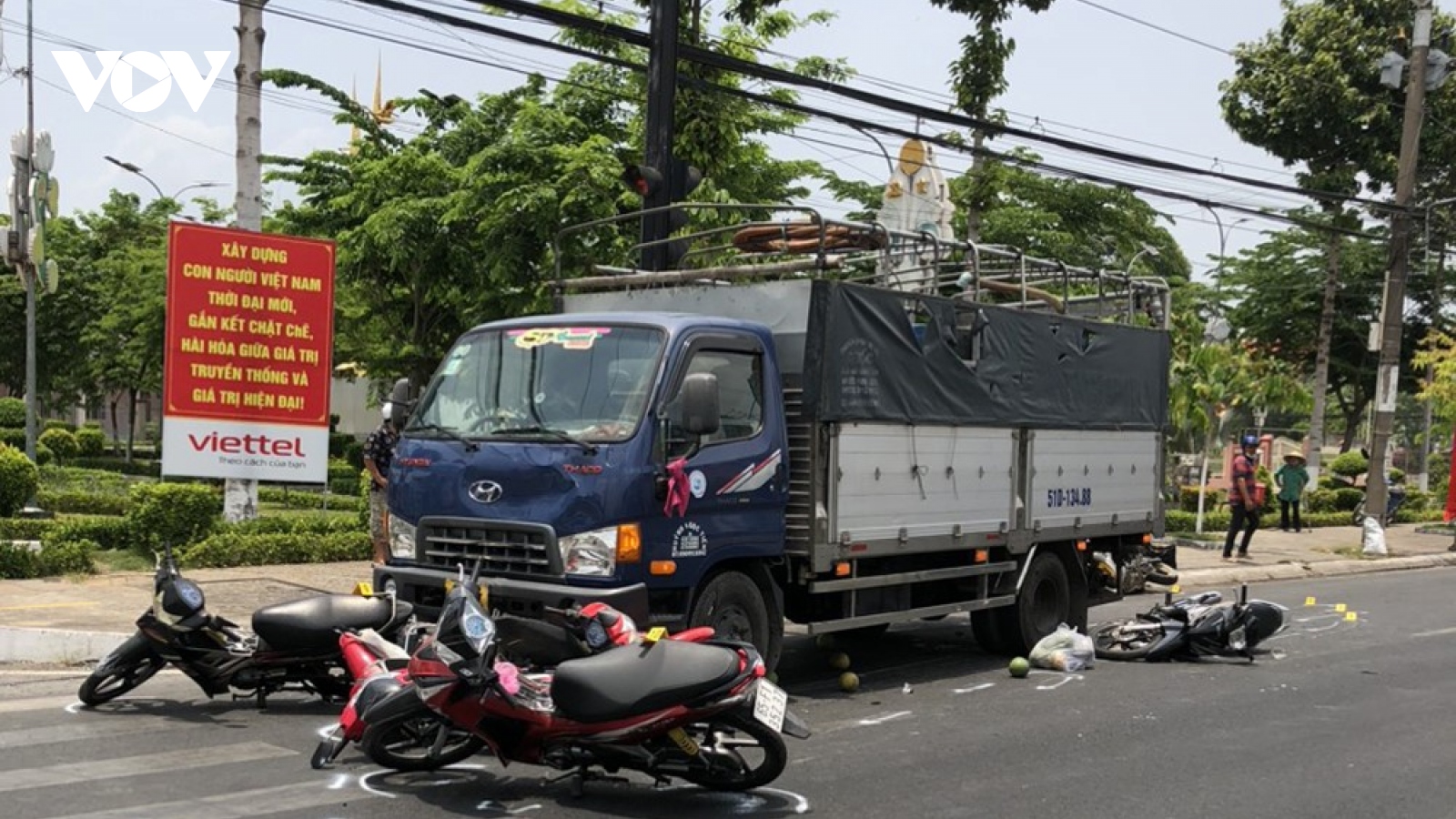 Vụ xe tải tông nhiều xe máy ở An Giang: Nguyên nhân ban đầu xe bị sự cố phanh