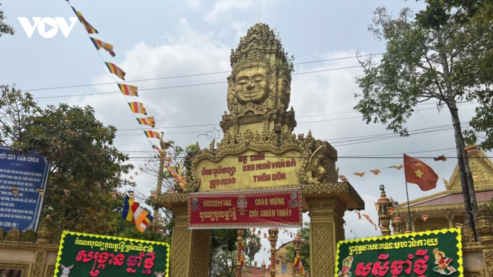 Kiên Giang: Các chùa Khmer tất bật chuẩn bị đón Tết cổ truyền Chôl Chnăm Thmây