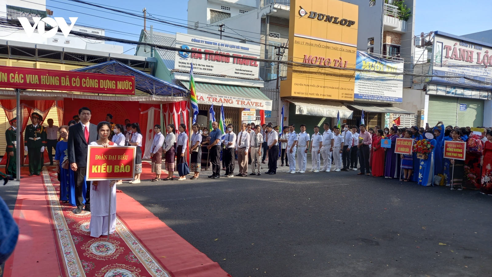 Lễ dâng hương giỗ Tổ Hùng Vương ở thành phố biển Nha Trang