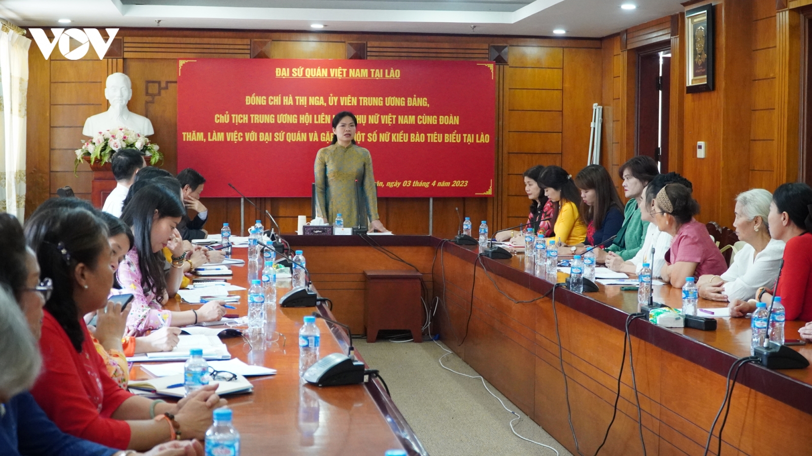 Phụ nữ Việt Nam tại Lào là cầu nối cho quan hệ hai nước