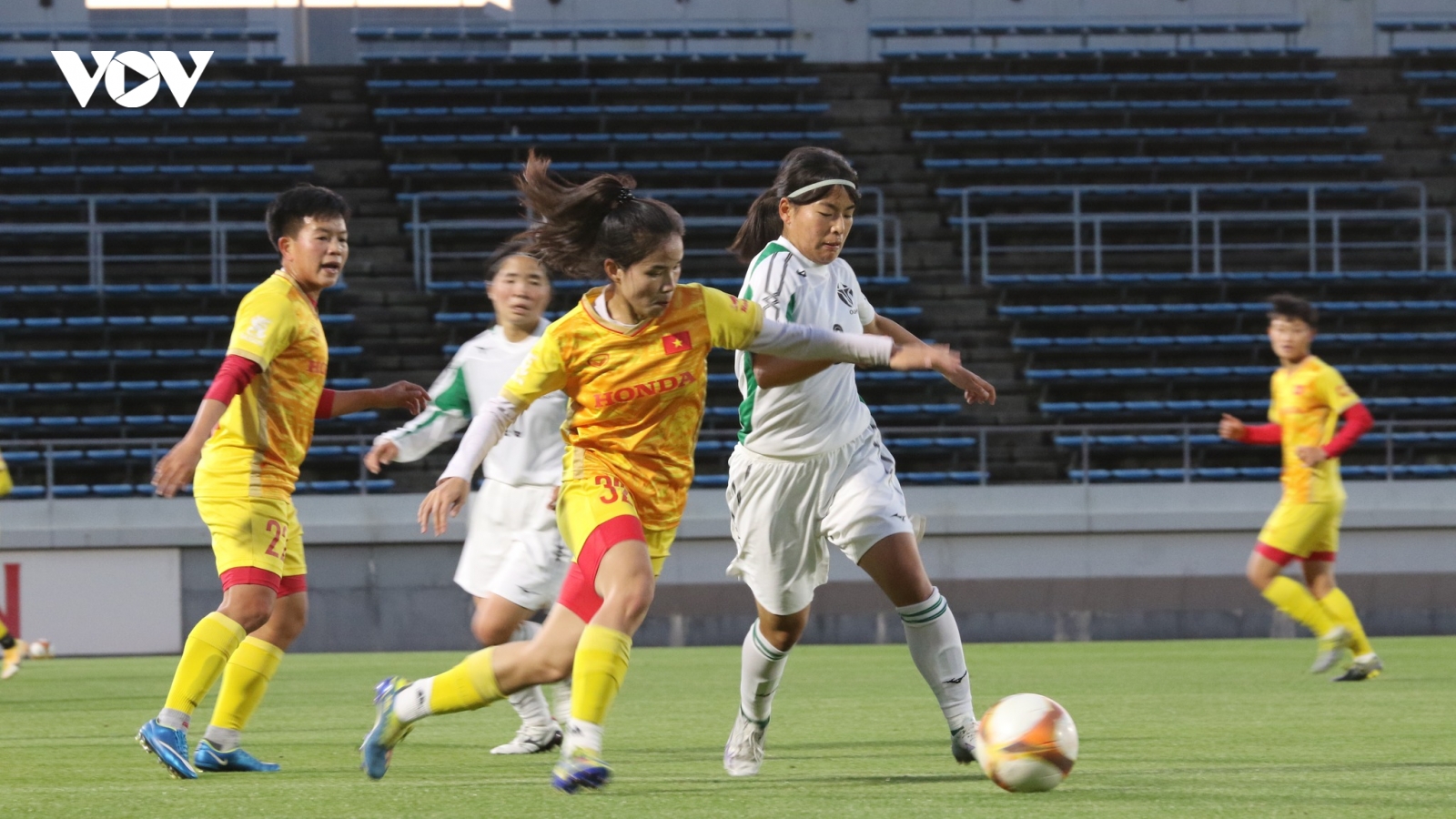 ĐT nữ Việt Nam hoà trận giao hữu cuối cùng trước thềm SEA Games 32