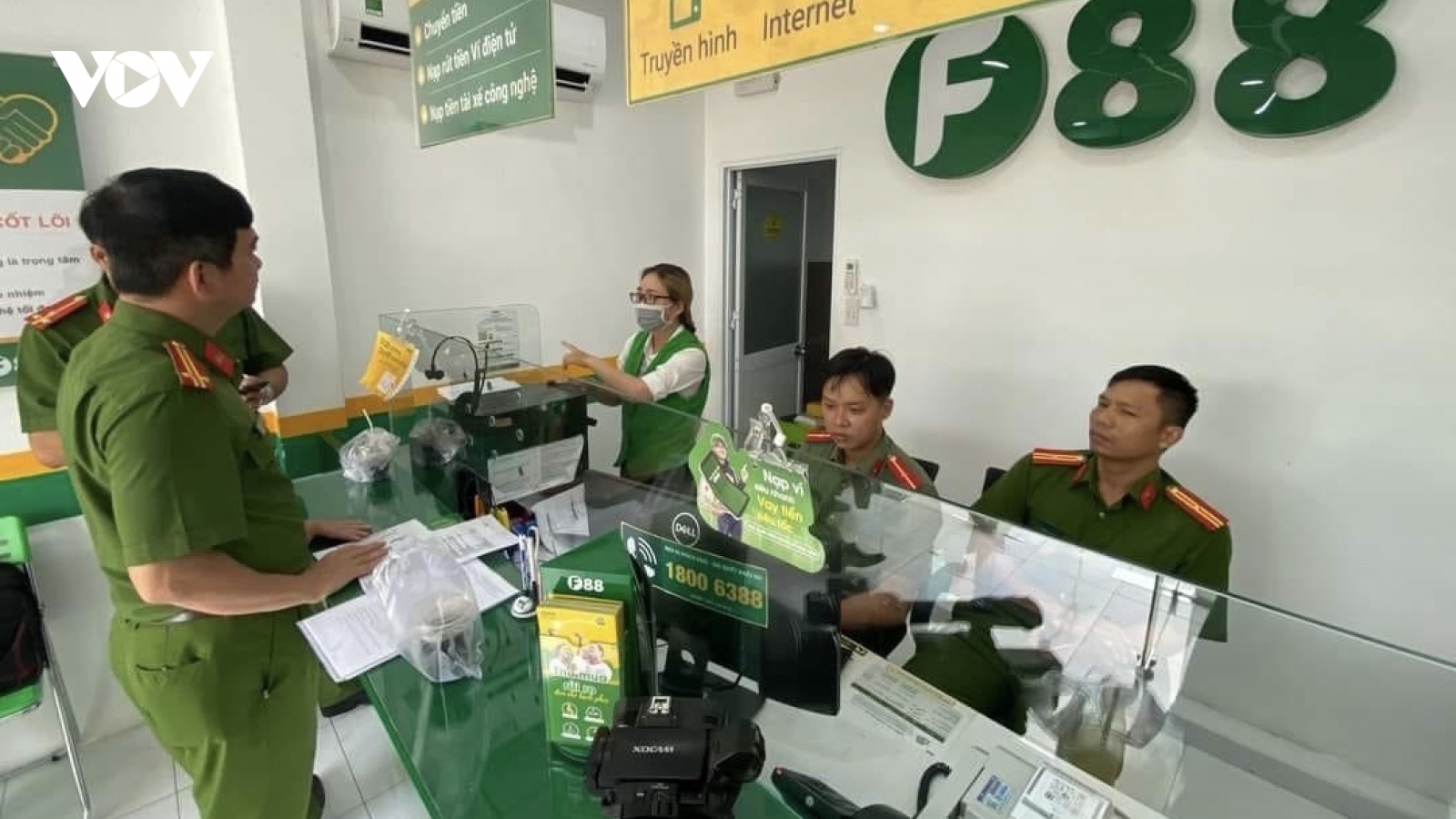 Đồng loạt kiểm tra 15 điểm giao dịch của F88 tại Bà Rịa - Vũng Tàu
