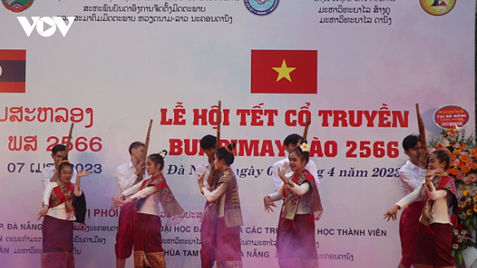 Lễ hội Tết cổ truyền Bunpimay Lào 2566 tại Đà Nẵng