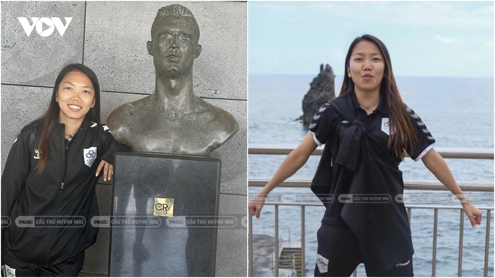 Huỳnh Như hào hứng "check-in" ở quê hương Ronaldo trước khi dự SEA Games 32
