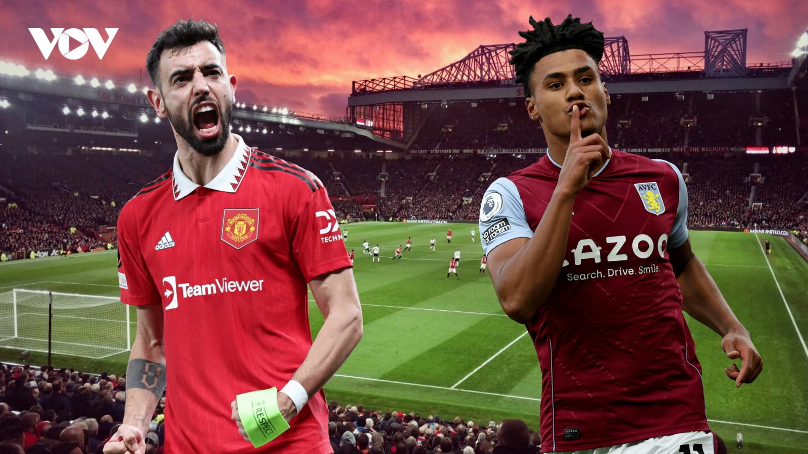 Dự đoán tỷ số, đội hình xuất phát trận MU - Aston Villa