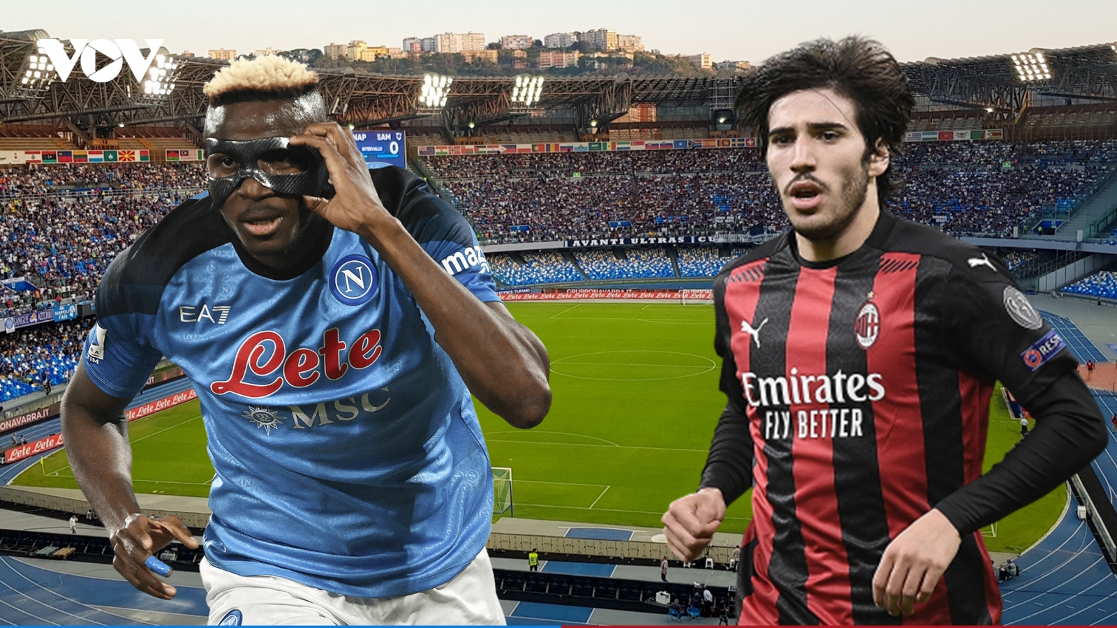 Dự đoán tỷ số, đội hình xuất phát trận Napoli - AC Milan