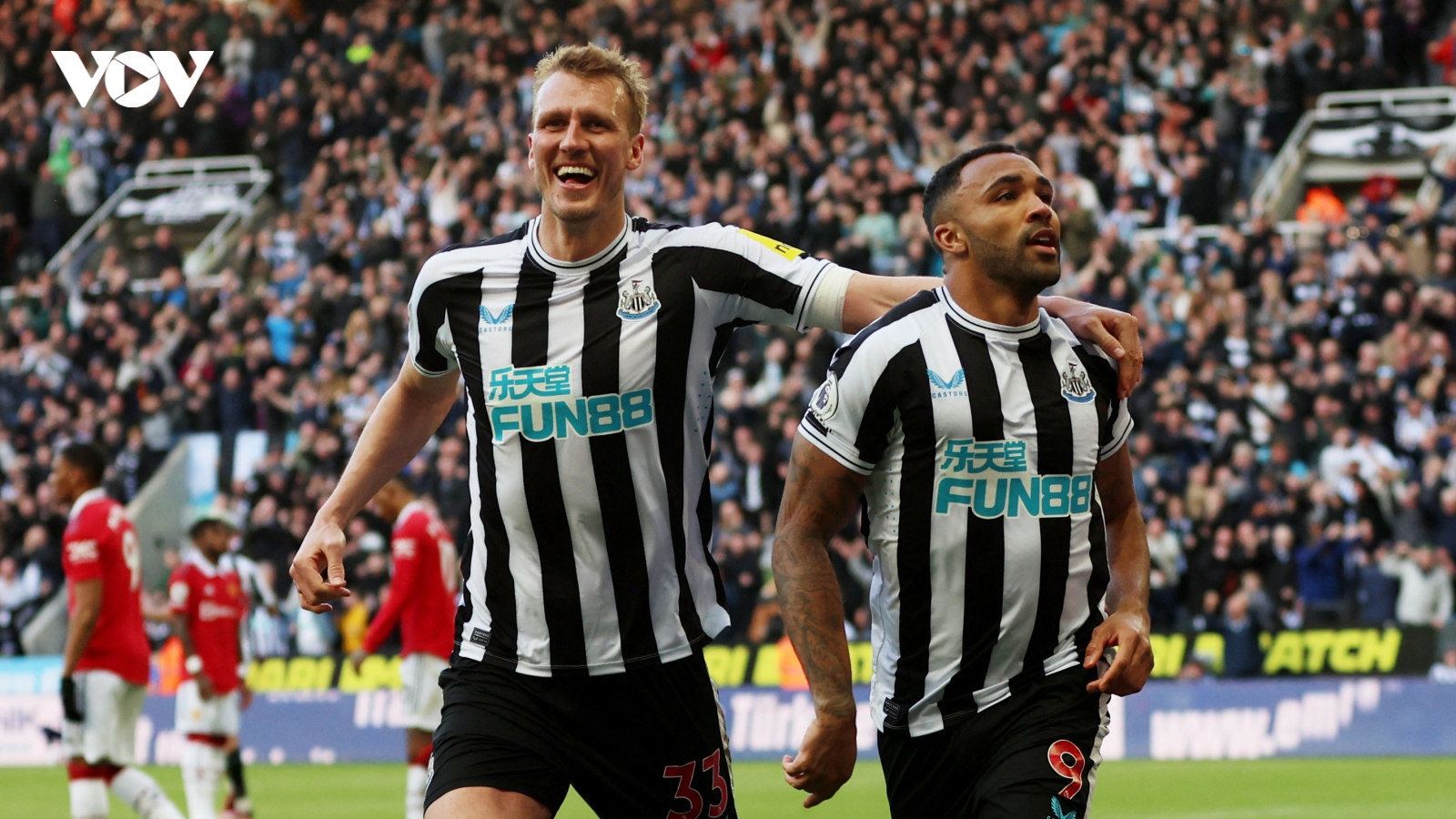 Bảng xếp hạng Ngoại hạng Anh mới nhất: Newcastle vượt mặt MU