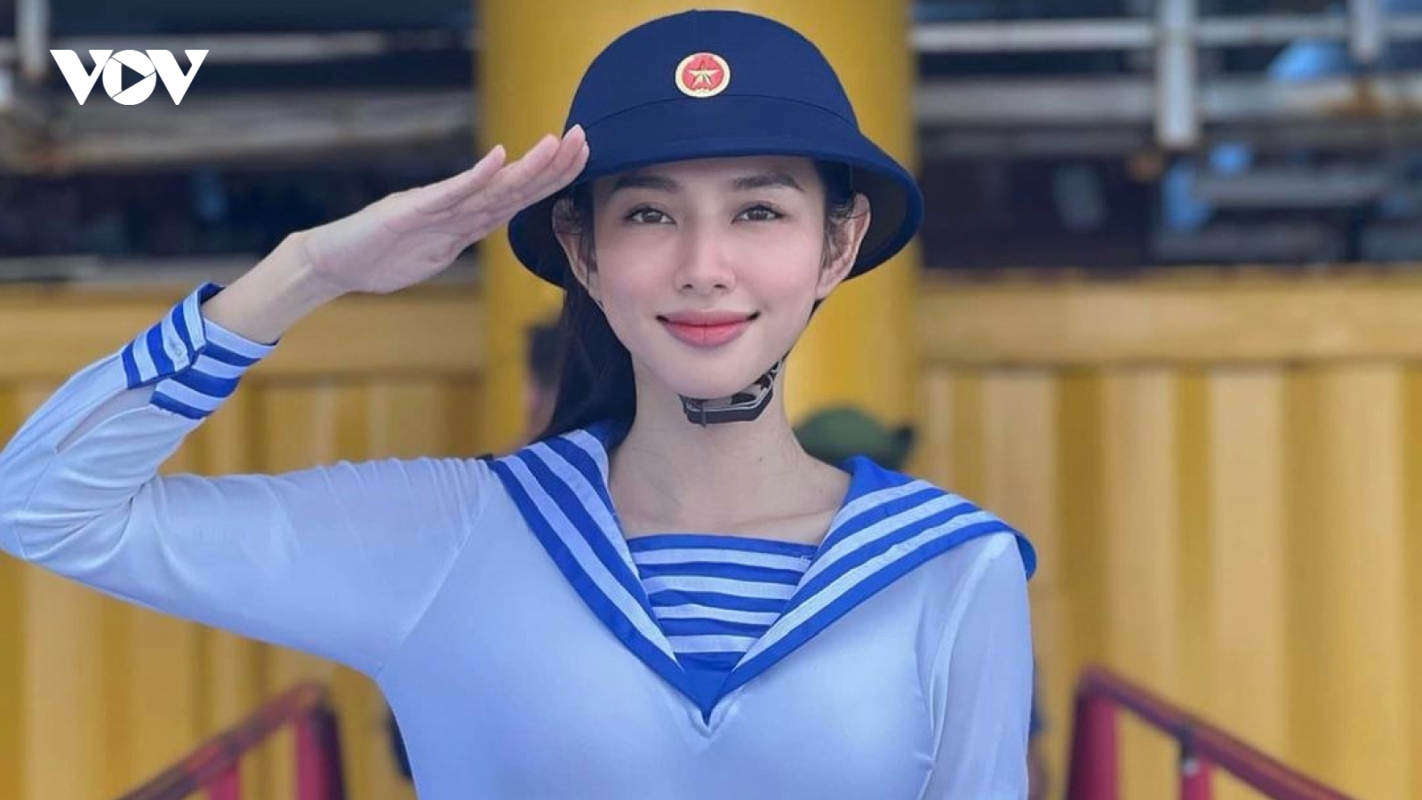 Hoa hậu Thùy Tiên tự hào với hành trình 7 ngày trên quần đảo Trường Sa