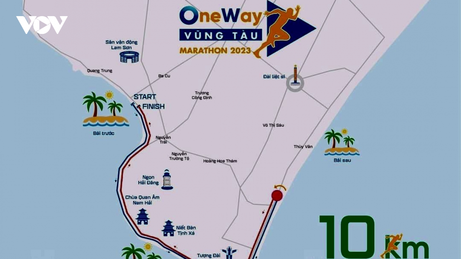 Giải thưởng độc, lạ ở Giải chạy OneWay Vũng Tàu Marathon 2023