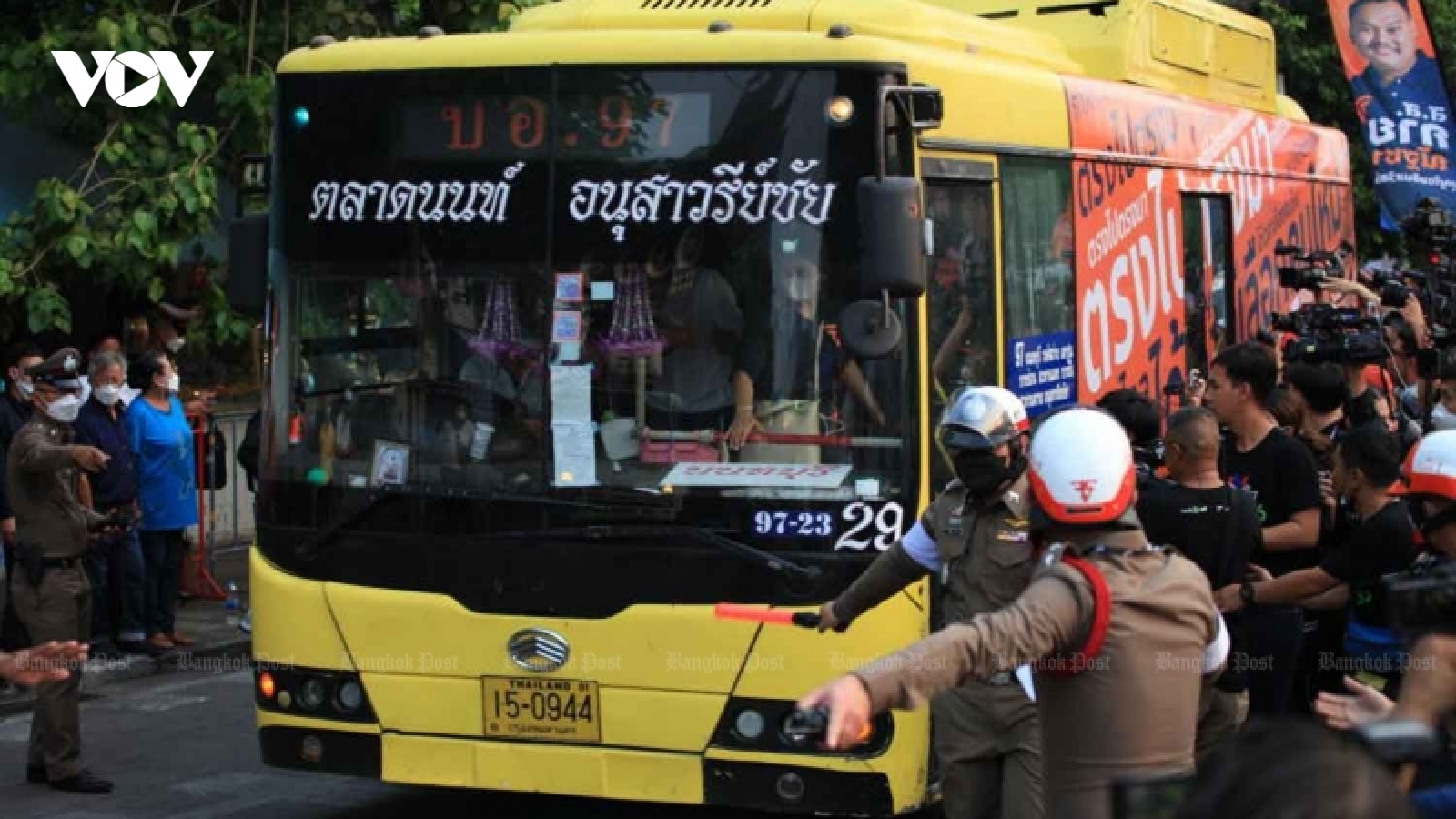 Thái Lan triển khai gần 100.000 cảnh sát bảo đảm an ninh cho tổng tuyển cử