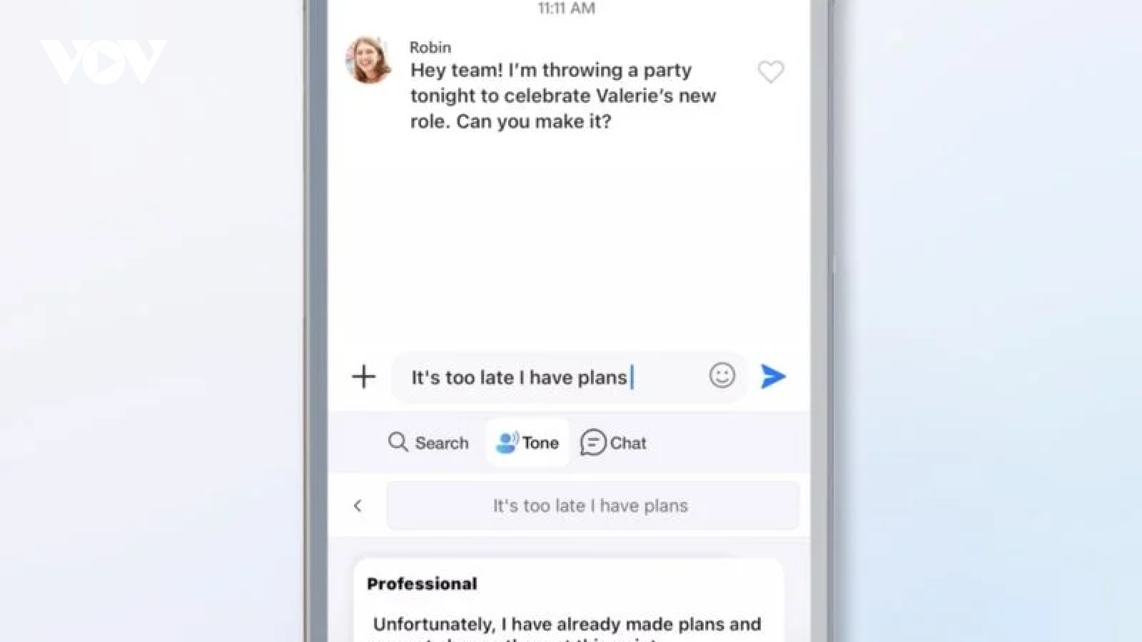 Bàn phím SwiftKey cho iPhone tích hợp chatbot Bing AI