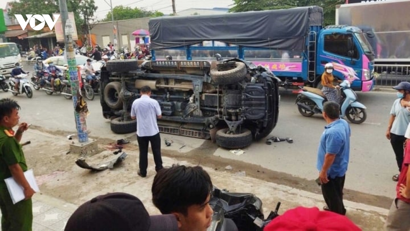 Chưa khởi tố vụ án tài xế tông Thiếu tá CSGT và 2 người dân tử vong