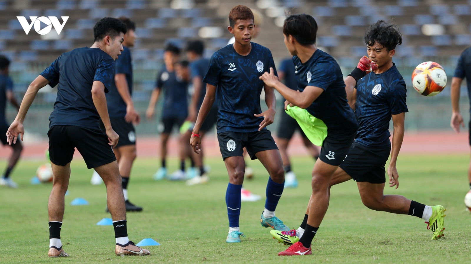 U22 Campuchia tạo nên “cơn sốt bóng đá” trước trận ra quân SEA Games 32