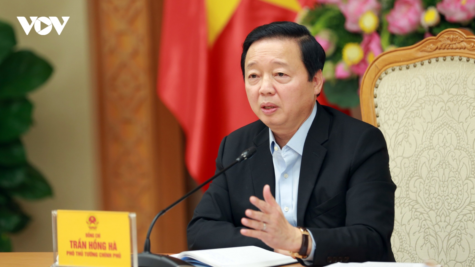 Phó Thủ tướng Trần Hồng Hà yêu cầu công khai việc tiếp thu ý kiến cho dự thảo Luật Đất đai