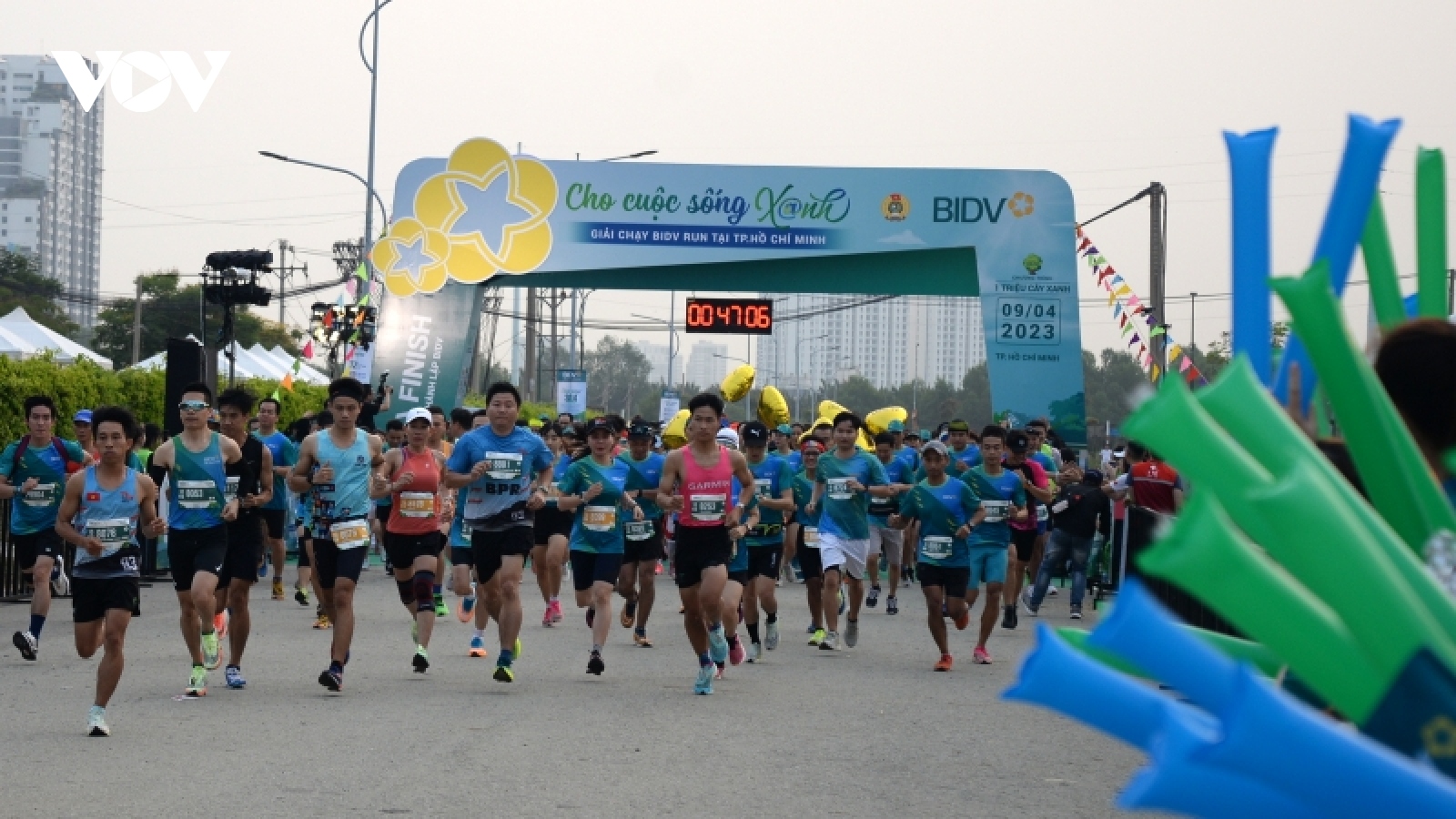 15.000 người tham gia giải chạy thiện nguyện “BIDVRUN - Cho cuộc sống Xanh”
