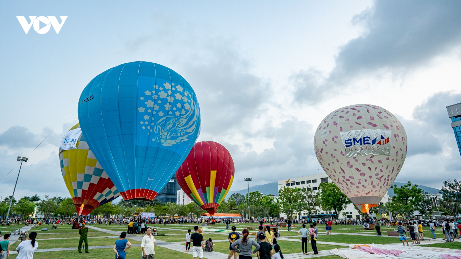 Khai mạc lễ hội khinh khí cầu tại thành phố Quy Nhơn
